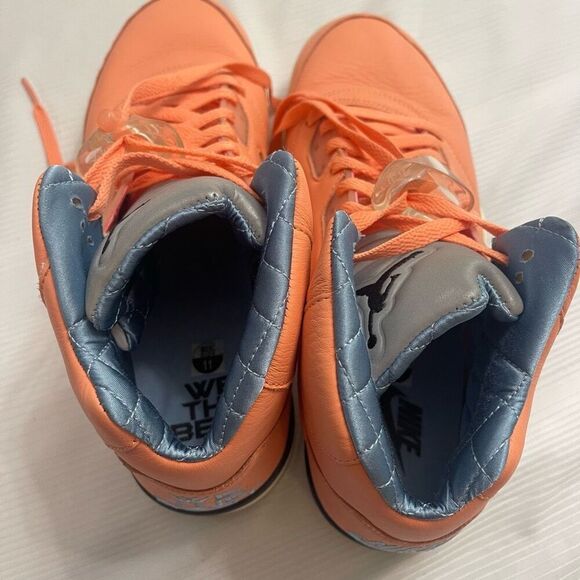 Jordan 5 Retro x DJ Khaled Mid We The Best Crimson Best Sneakers Shoes Size 11 - Picture 7 of 13